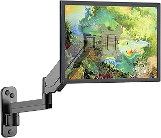 Support de moniteur mural simple pour écrans d'ordinateur de 17 à 35