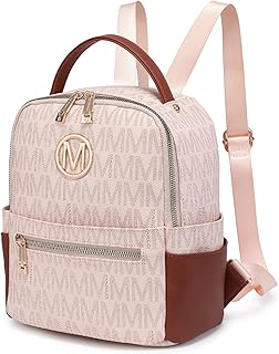 Petit sac à dos mkb pour femme un multi-poches moderne avec une poche