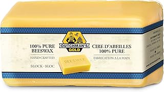 Dutchman's gold - cire d'abeille canadienne pure - qualité cosmétique - 453g