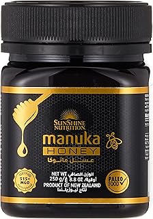 Sunshine nutrition miel de manuka 515+ mgw 250 g