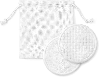 Tampons nettoyants démaquillants kiko milano | tampons de coton réutilisables pour le démaquillage