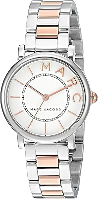 Montre décontractée marc jacobs pour femme, analogique, acier inoxydable - mj3553