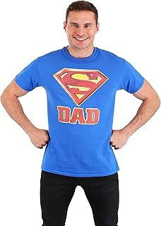 Dc comics superman - super dad - t-shirt sous licence pour hommes s/s