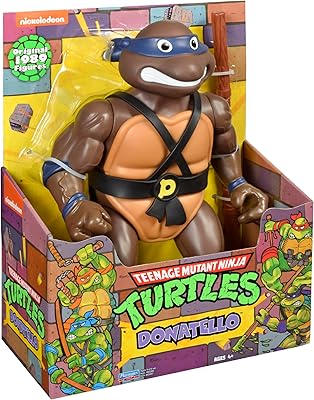 Teenage mutant ninja turtles : figurine géante classique originale de donatello de 12