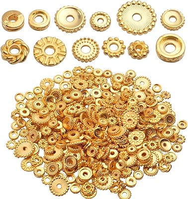 Bronagrand 100g (environ 200-300 pièces) résultats en or antique de style bali, fabrication