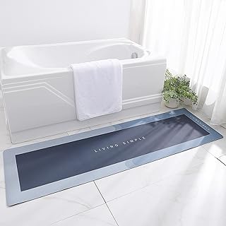 Tapis de sol antidérapant en cuir nappa super absorbant, fin, à séchage rapide