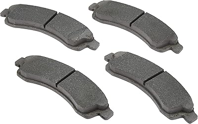 Ensemble de plaquettes de frein avant en céramique acdelco 14d882ch avec matériel