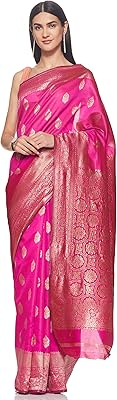 Sari divers pour femmes, satin 100 % polyester