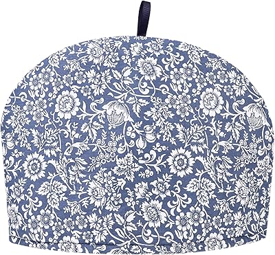Théière lux en coton brillant, housse de théière chaude avec motif floral, théière confortable pour la cuisine, la maison, le restaurant (bleu foncé). Diaytar : Des promotions exceptionnelles toute l'année pour tous les Sénégalais