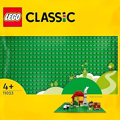 Lego classic 11023 ensemble de plaque de base verte pour enfants (1 pièce)