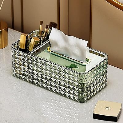 Boîte à mouchoirs de bureau en nylon, couvercle de boîte en papier multifonction