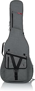Sac matelassé pour guitare acoustique gator gt acoustic transit series - gris