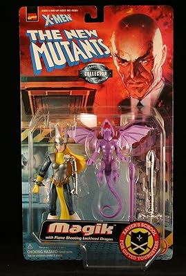 Magik avec tête flame shooting lock dragon x-men the new muta