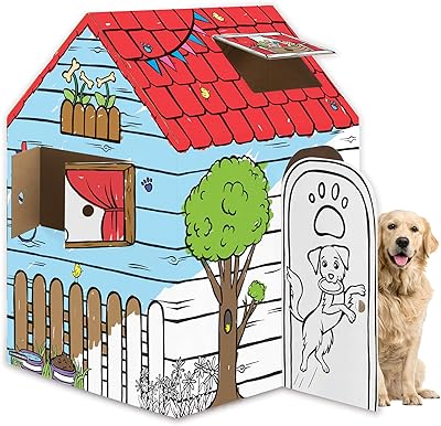 Maison de jeu pour chiens bankers box de it play, maison de jeu