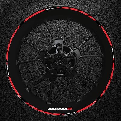 Autocollants réfléchissants de roue de moto pour suzuki gsx-r1300 hayabusa gsxr 1300r, accessoires