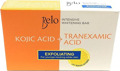 Nouveau ! peeling intensif au citron blanchissant belo kojic + savon à l'acide