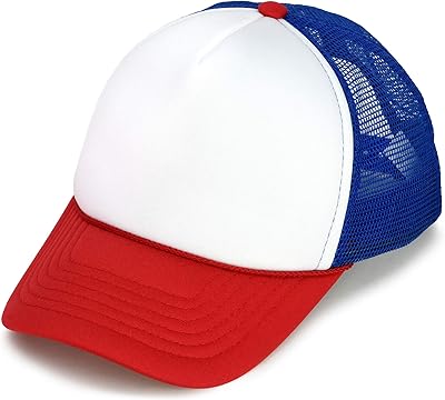 Chapeau de camionneur en maille pour jeunes dalix - chapeau réglable (petit, moyen)
