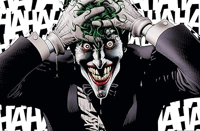 Affiche murale folle de trends international - le joker de dc comics, 22,4"