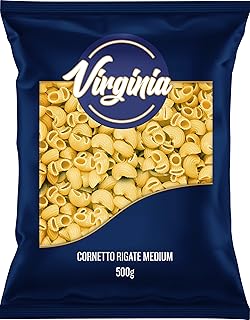 Poudre de pâtes virginia n°27 cornetto piccolet riguet - moyen, 500g