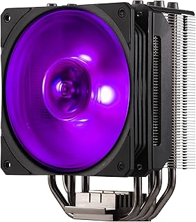 Refroidisseur d'air cpu cooler master hyper 212 black edition ventilateur rvb