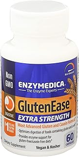 Enzymedica - capsules de gluténase extra-fortes 60 capsules (auparavant 2x) 143095