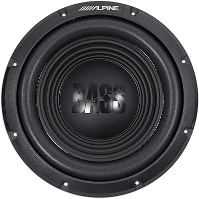 Caisson de basses pour voiture alpine w12s4 12 pouces 750w 250w rms 4