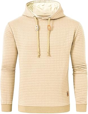 Pull à capuche décontracté à manches longues pour hommes
