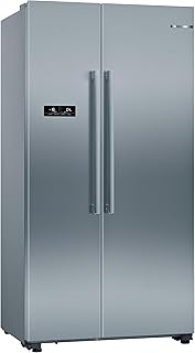 Bosch - réfrigérateur côte à côte, 616 l, acier inoxydable, kan93vl30m 'garantie d'au