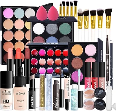 Kit de maquillage complet pour femme, ensemble de maquillage polyvalent de 25 pièces
