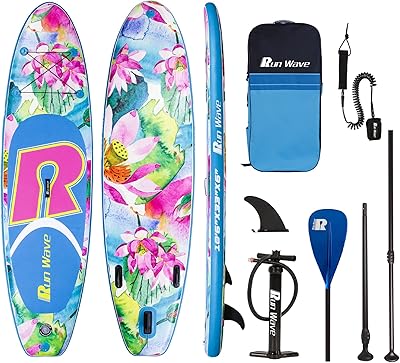 Table de paddle gonflable ranwave avec accessoires sup haut de gamme | base large, ailerons inférieurs pour le contrôle du surf | jeunes adultes débutants. De la mode à l'électronique, Diaytar Sénégal a tout ce qu'il vous faut