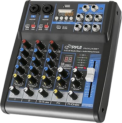 Système d'interface pyle console audio professionnelle 4 canaux usb numérique bluetooth. Des économies garanties sur chaque commande avec Diaytar