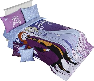 Parure de lit 3 pièces imprimée disney la reine des neiges 2 pour