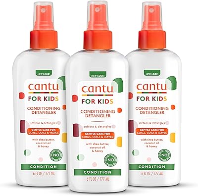 APRÈS-SHAMPOOING DÉMÊLANT CANTU CARE FOR KIDS, 6 FL OZ, PAQUET DE 3, BLANC