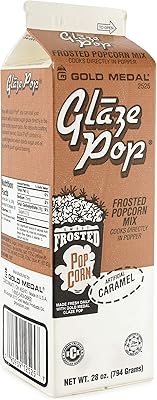 Snappy caramel glaze pop, 28 oz. arôme de pop-corn au caramel givré