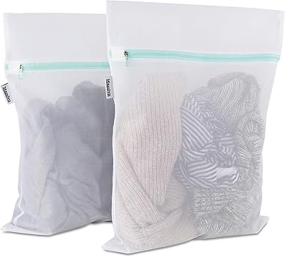 Sac à linge en maille mamlin pour vêtements délicats, sac à linge