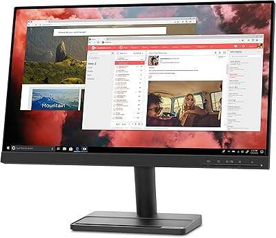 Moniteur lenovo l22e-30 21,6", dalle fhd, freesync 3 côtés sans bord, 75 hz