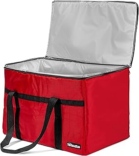 Sac d'épicerie réutilisable en nylon isolé pour le stockage des aliments homevative
