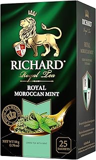 Thé vert à la menthe marocaine richard royale 25 sachets de thé