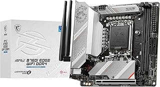 Carte mère msi mpg b760i edge wifi ddr4, mini-itx - prend en charge