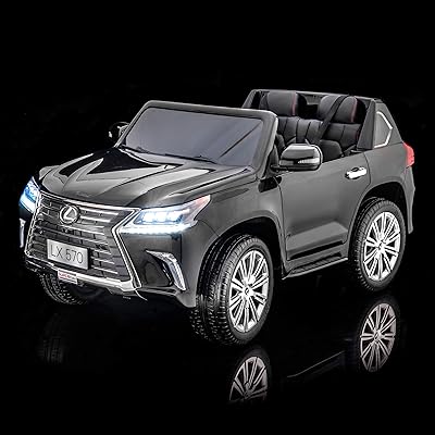 Voiture pour enfants à piles sous licence dorsa lx570 avec lecteur mp3 gratuit