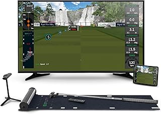 Jeu de simulation de golf expot ex500d pour unisexe, noir, taille unique uk