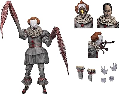 Figurine neca california pennywise clown dansant - figurine ultime 18 cm