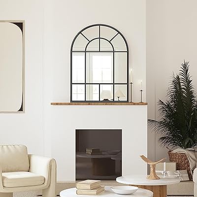 Miroir mural incurvé pro homeware taille 22" x 32" miroir avec cadre