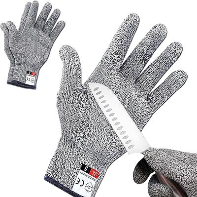 Gants résistants aux coupures protection de cuisine de qualité alimentaire niveau 5