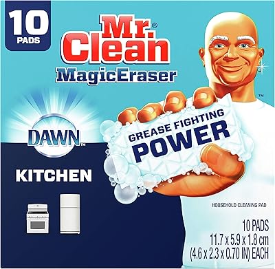 Gomme magique mr. clean pour nettoyant pour four, cuisine et chaussures, tampons de nettoyage avec mousse durafoam, 10 pièces. Consommez mieux avec Diaytar, votre marketplace discount
