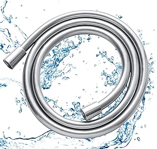 Tuyau de douche gomo, tuyau de douche à main flexible de 59 pouces