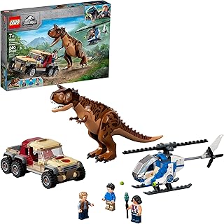 Lego carnotaurus dinosaur chase 76941 ensemble de construction de jurassic world ; ensemble