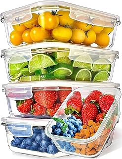 [paquet de 5 36 oz] récipients de préparation de repas en verre conservation des aliments. Toutes les catégories, tous les prix sur Diaytar