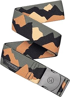 Ceintures arcade adventure ranger pour hommes : ceinture flexible robuste, boucle non métallique