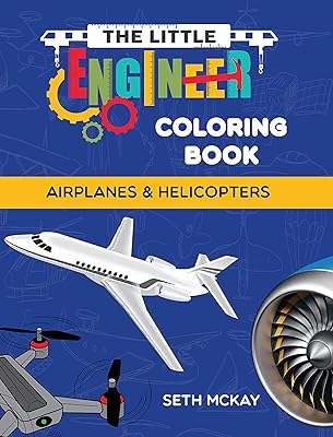 Livre de coloriage le petit ingénieur - avions et hélicoptères : livre de coloriage amusant et éducatif pour les garçons et les filles du préscolaire et du primaire âgés de 4 à 8 ans. Diaytar : Où chaque achat est une victoire pour votre budget